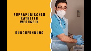 Wechsel eines Suprapubischen Katheters [upl. by Hiroshi]