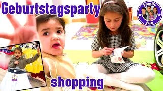 MEGA SHOPPINGTOUR FASCHINGSKOSTÜM und GEBURTSTAGSPARTY Vlog 50 Our life FAMILY FUN [upl. by Eceirahs]