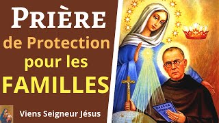 Prière de PROTECTION pour la FAMILLE à saint Maximilien Kolbe [upl. by Ever440]