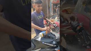 Garie polis mara hoitace 💕💕🏍️ gixxerlove viralshort foryoushorts youtuber 1million shohagvi2 [upl. by Aniretak]