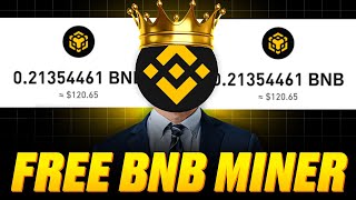 NO MINIMUM WITHDRAW 😒 Free BNB mining site 2024 [upl. by Nsaj]