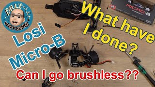 Losi Micro B 2024 can I make it brushless Part 1 [upl. by Emse635]