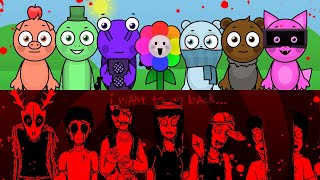 INCREDIBOX ABGERNY Sprunki Horror  Full Game  Ending  No Commentary [upl. by Elena539]