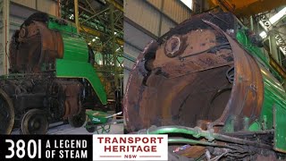 Transport Heritage NSW footage of 3801 restoration [upl. by Carlyn]