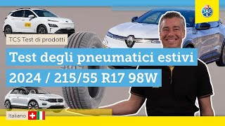 Test TCS pneumatici estivi 2024 [upl. by Enyledam]