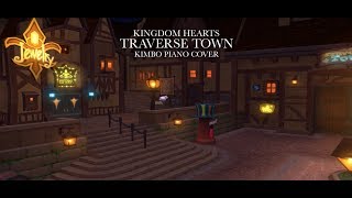 Kingdom Hearts  Traverse Town Piano Cover  Sheets [upl. by Smitt189]