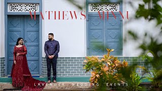 Mathew amp Minnus Beautiful Engagement Highlights  Lavender Wedding amp Events Kerala 💜 beautiful [upl. by Fishback]