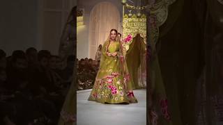 ushna shah for ali xeeshan at pantene hum bridal couture week in lahore ushnashah phbcw [upl. by Karoline]