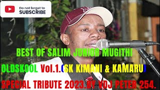 BEST OF SALIM JUNIOR MUGITHI OLDSKOOL Vol1SKKIMANI amp KAMARU SPECIAL TRIBUTE BY VDJ PETER 254 [upl. by Naashar]