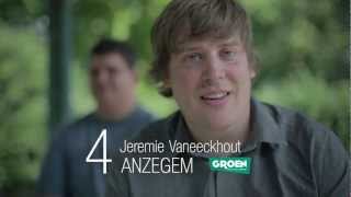 Jeremie Vaneeckhout en Jeroen Coorevits Groen Anzegem [upl. by Madonna]