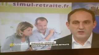 Comment calculer sa retraite simplement et rapidement sur France 5 [upl. by Newkirk357]