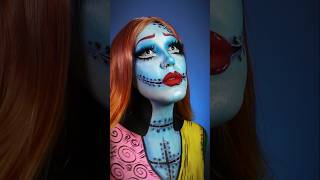 Day 13  Sally💙 31daysofhalloween thenightmarebeforechristmas sally bodyartlove halloween [upl. by Alben404]