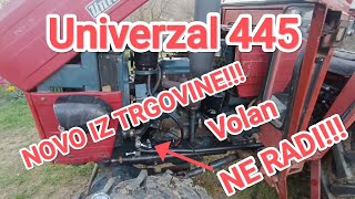 Univerzal 445 ugradnja hidrauličnog volana PROBLEM [upl. by Ahsimat]