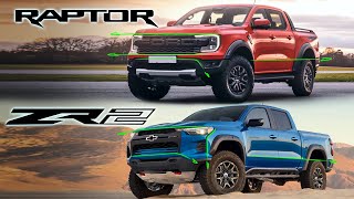 2025 Ranger Raptor vs Colorado ZR2  Which do I buy and why [upl. by Minnaminnie674]