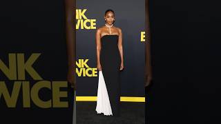 Actor Nafessa Williams Elegant Slay  Blink Twice Premiere nafessawilliams fashionpolice fashion [upl. by Alage600]