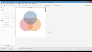 Tableau Mini Tutorial 3Way Venn Diagram Version 1 [upl. by Gillman]