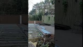 WPC decking installation！！！ [upl. by Armando170]