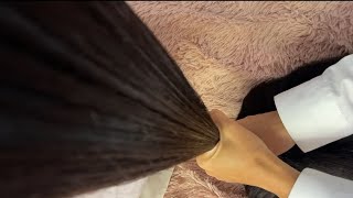 two rapunzels oil in hair relax video braid in oil preview patreon [upl. by Calderon]