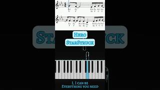 Sterling Knight  Hero Piano Cover SterlingKnight StarStruck Hero PianoShorts Tutorial Cover [upl. by Gnoht928]