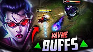 YOU CANT ESCAPE BUFFED VAYNE MORE SPEEDMORE TRUE DAMAGE  League of Legends [upl. by Nnyleak689]