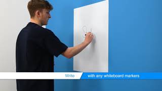 A1 Magic Whiteboard  25 sheet  60cm by 80cm [upl. by Lubow]