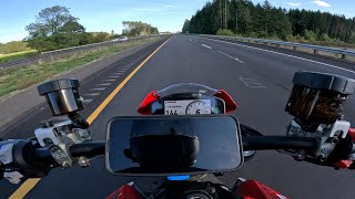 2024 Ducati Monster 937 HWY RIP  POV RAW AUDIO [upl. by Drofnelg518]