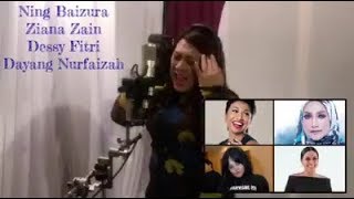 Idayu af tiru suara Penyanyi Ning Baizura  Ziana Zain  Dessy Fitri  Dayang Nurfaizah😱pergh sama [upl. by Akihsan]