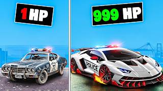 Upgrading to the Fastest Police Car in GTA 5 [upl. by Decima]