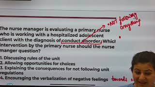 ATTENTION DEFICIT HYPERACTIVITY DISORDER NCLEX WITH MCQ nclexnursing nclex [upl. by Thrift]