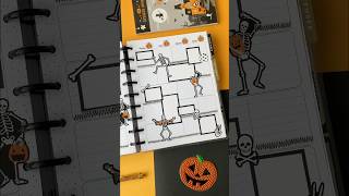 Fun skeleton Happy Planner plan with me planwithme [upl. by Avigdor]