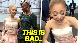 People Are WORRIED For Ariana Grande amp Cynthia Erivo’s Health After WICKED Movie not eating [upl. by Florian]