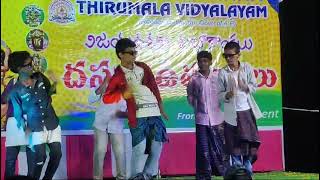 THIRUMALA VIDYALAYAM BOGGARAM DUSSEHRA CELEBRATION Kannepettaro Kannu Kottaro remix song [upl. by Marchal772]