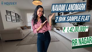 Navami Landmaark Mysore Road  2 BHK Sample Flat Tour  Navami RR Nagar Projects [upl. by Inaniel]