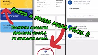 COMO TRANSFERIR VEÍCULO ONLINE DETRAN MG  PASSO A PASSO EM CASA [upl. by Frida]
