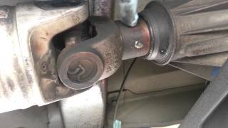 Reduce GMC Sierra Drive Shaft Clunk  Slip Yoke Grease Fitting Install  HOW TO [upl. by Ijar]