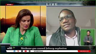 Methane gas caused Joburg explosion [upl. by Aeslahc]