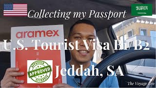 Will I Get a 10yr Multi Entry US Tourist Visa APPROVED in Jeddah 🇸🇦  Collecting Passport  OFW [upl. by Neros]