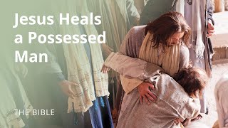 Luke 4  Jesus Heals a Possessed Man  The Bible [upl. by Asiruam]