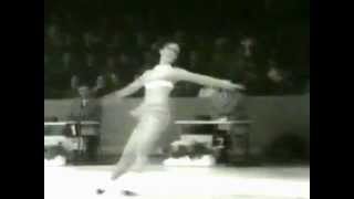 Peggy Fleming  1968 World Championships  FS [upl. by Nahtan58]