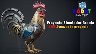 LIVE Godot Engine Proyecto simulador granja [upl. by Sethrida]