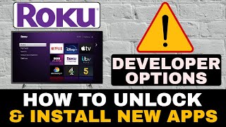 ROKU HACK  UNLOCK ROKU DEVELOPER OPTIONS  3rd Party Apps [upl. by Cram695]