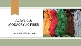 Production method and properties of acrylic fiber [upl. by Eimma]