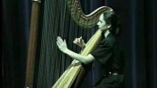 The USA International Harp Competition Spohr  Variations Olga Shevelevich  harp [upl. by Vin]