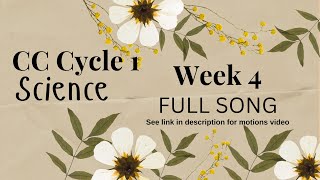 CC Cycle 1 Week 4 Science FULL song What are some parts of a plant cell Classical Conversations [upl. by Nnasus]