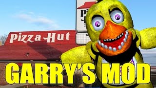 CHICA VISITS PIZZA HUT  Gmod Chica Mod [upl. by Annehs844]