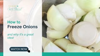 How to Freeze Onions and Why its a Great Idea [upl. by Mafala]