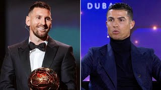 Cristiano Ronaldo claims Lionel Messis Ballon d’or has LOST its credibility [upl. by Inor]