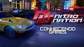 NITRO NATION DRAG amp DRIFT  INICIO DE GAMEPLAY JOGANDO NO PC  CONHECENDO GAMES [upl. by Sugirdor]