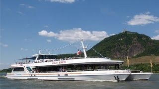 Schifffahrt Rhein  Köln Bonn Königswinter Linz  chill in Germanys rivers near Cologne [upl. by Yelnikcm]