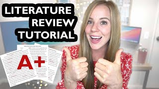 LITERATURE REVIEW Step by Step Guide for Writing an Effective Literature Review [upl. by Oirelav]